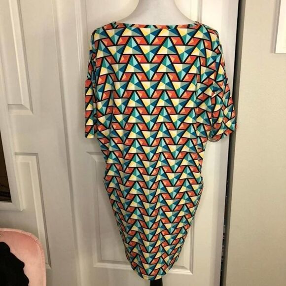 LuLaRoe Geometric Print Irma XXS - Picture 4 of 7